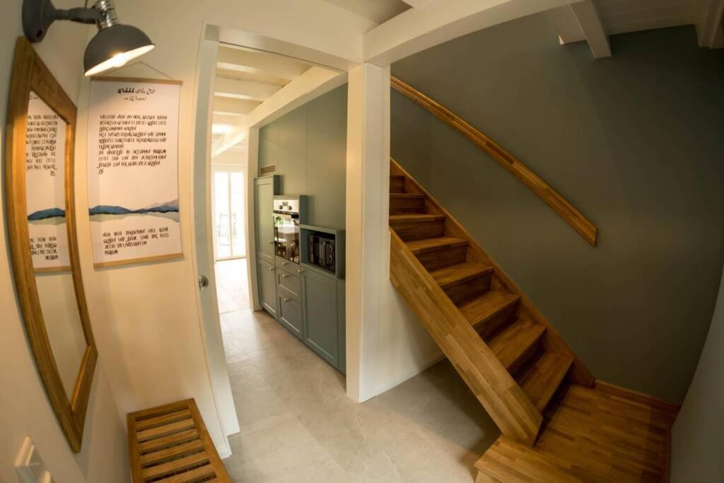 Zum Heuerling Ferienwohung Im Alten Stall Mit Sauna Versmold Exteriör bild